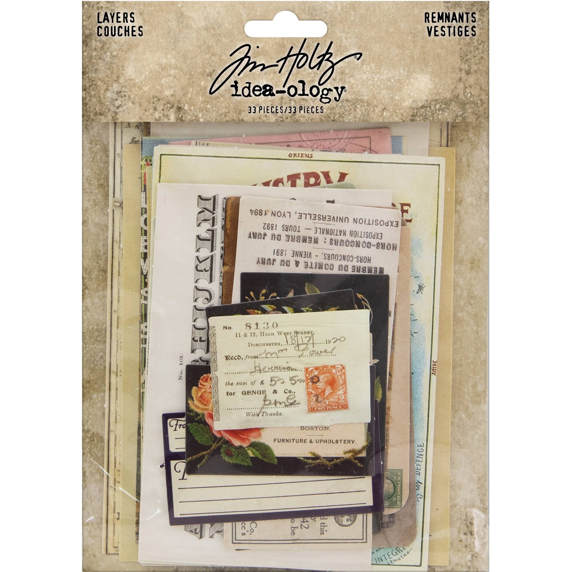 Idea-Ology Layers Remnants 33/Pkg-Paper